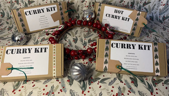 Christmas Gift Curry Spice Boxes